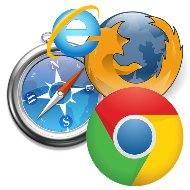 showing 4 browser icons (safari, firefox, chrome, bing)